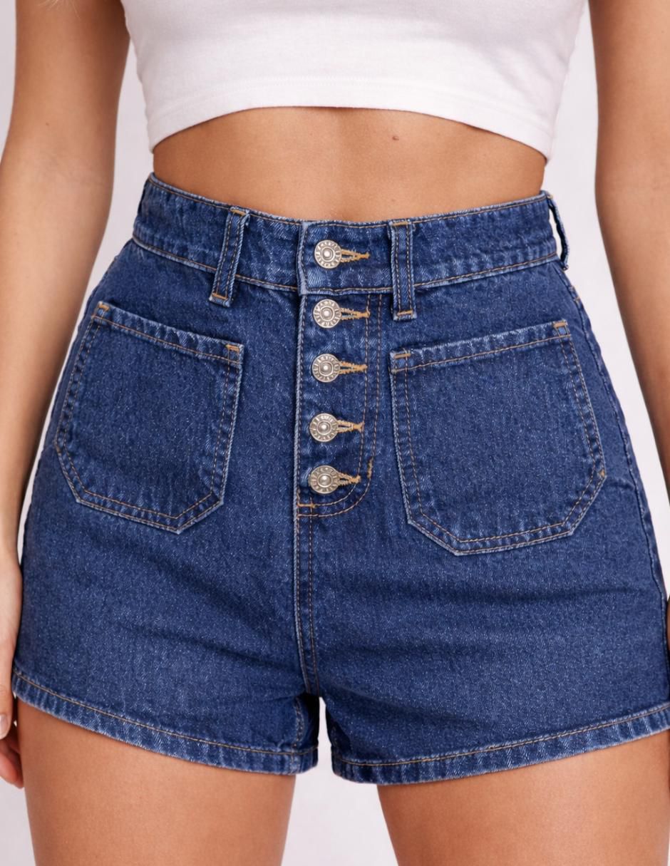 Short de mezclilla para mujer