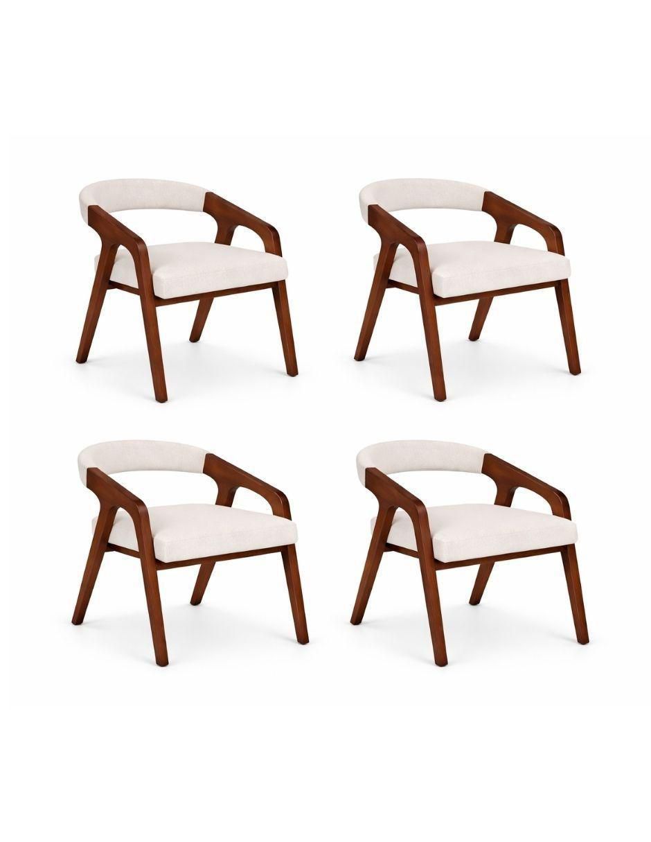 Set de sillas 4 piezas Cast Store de madera pino