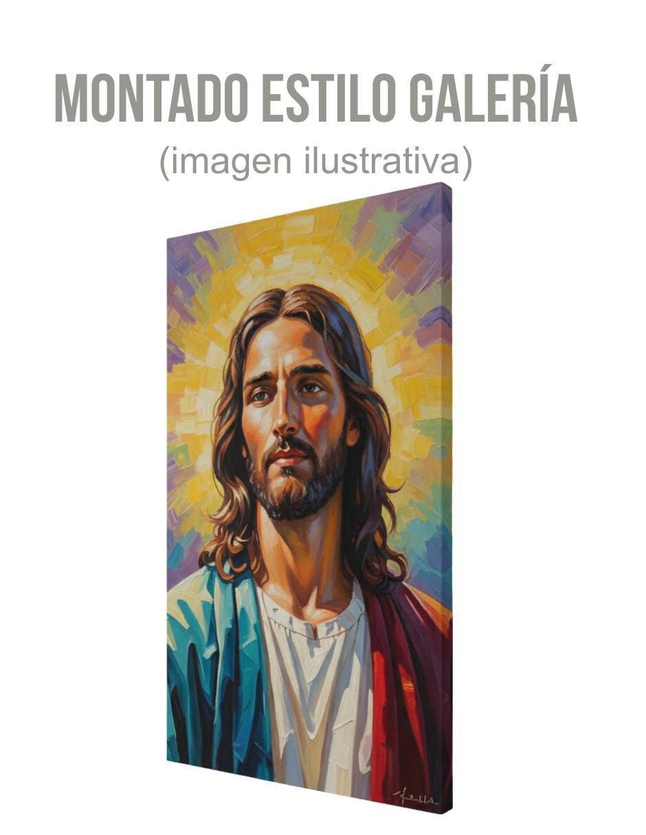 Cuadro Jesús Pop Art técnica impresión 3
