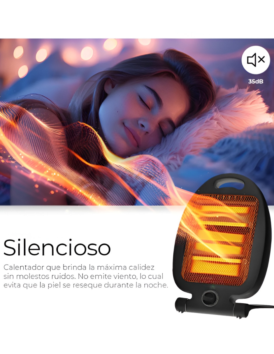 Calefactor portátil eléctrico Xtellar de 127 V