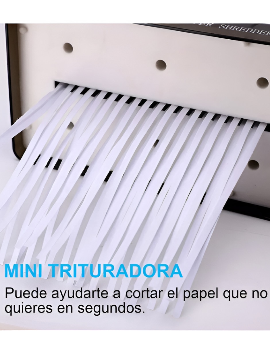 Trituradora de papel 2