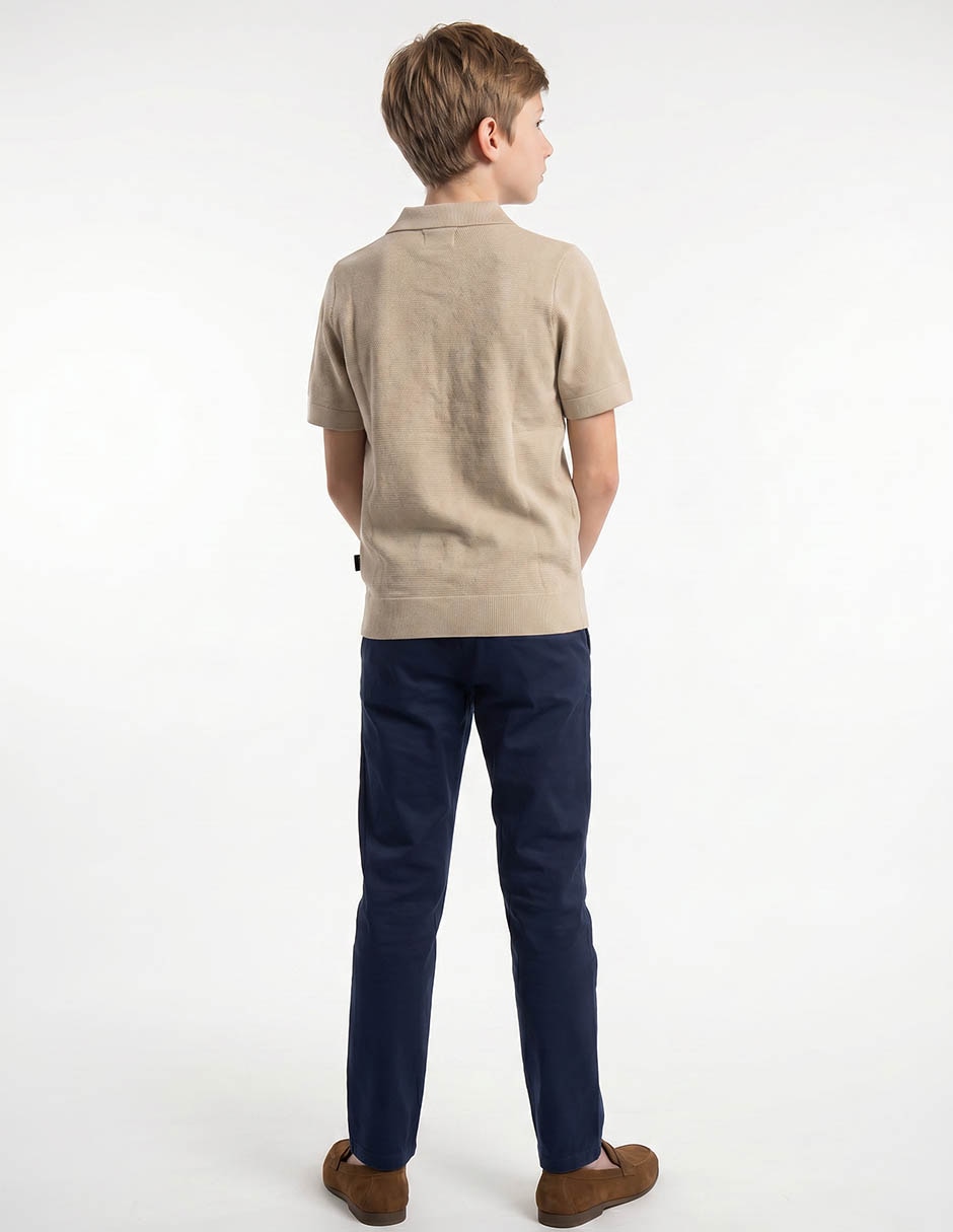 Playera tipo polo para niño 2