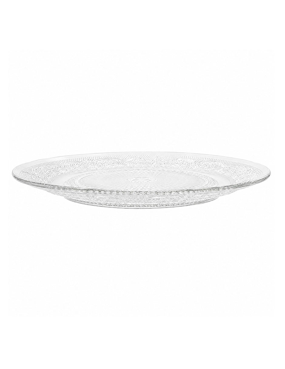 Plato base Clarity de vidrio 1
