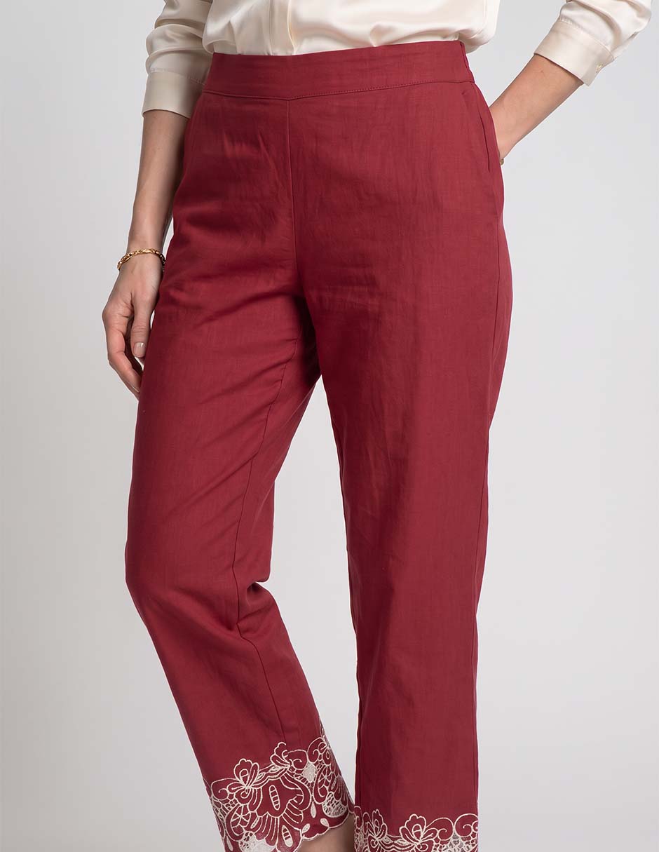 Pantalón Talbots straight para mujer