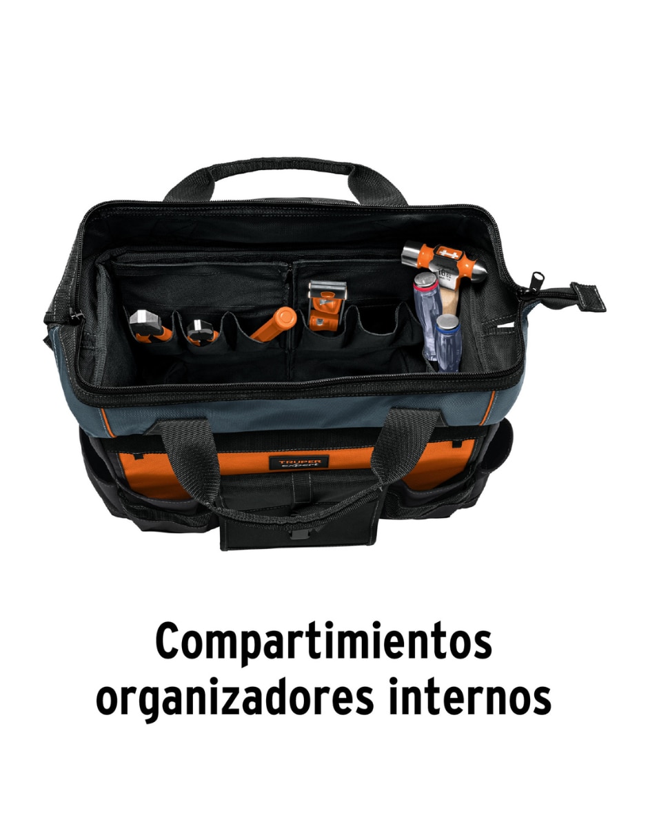 Set/Kit/Caja de herramientas/ Mochila de herramientas TRUPER 15 compartimentos