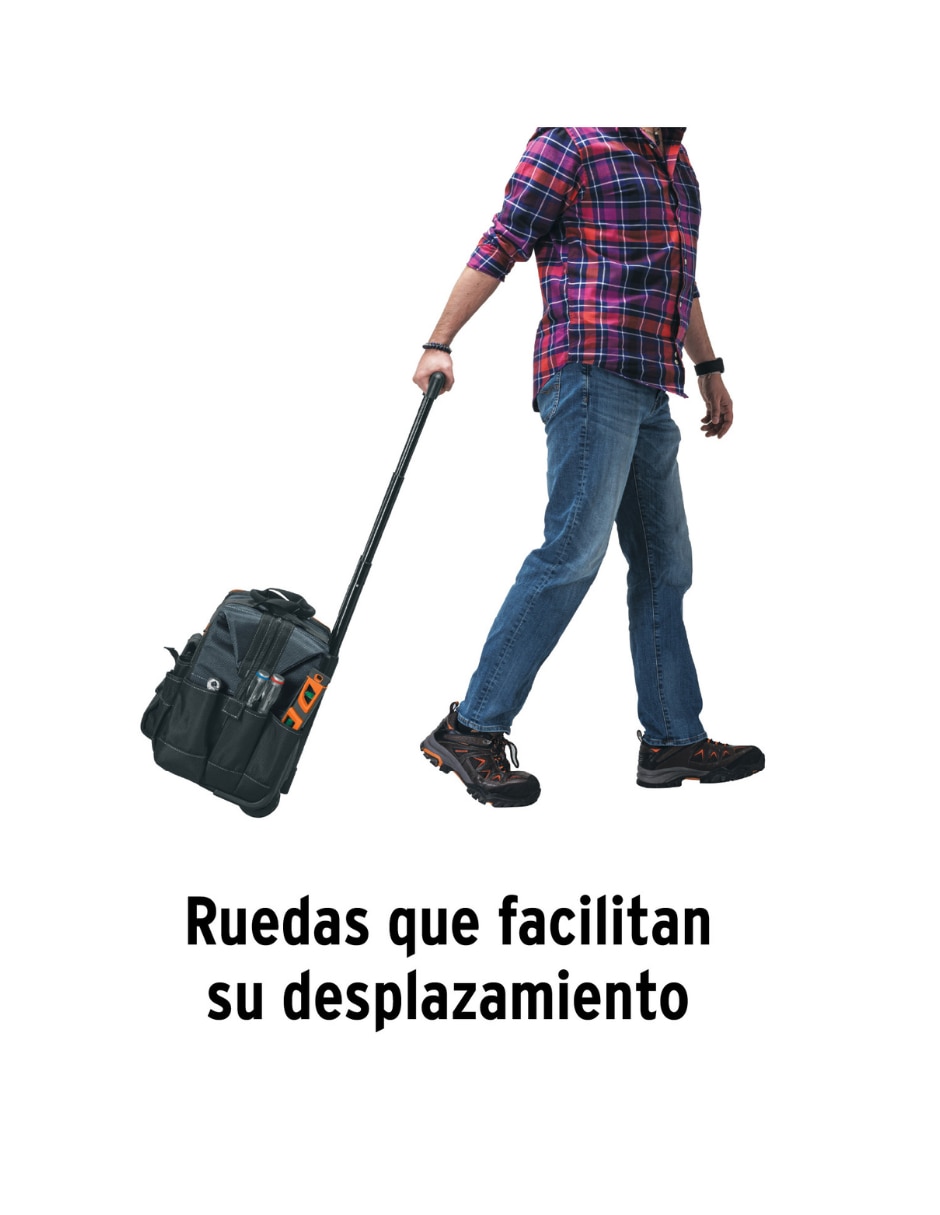 Set/Kit/Caja de herramientas/ Mochila de herramientas TRUPER 15 compartimentos