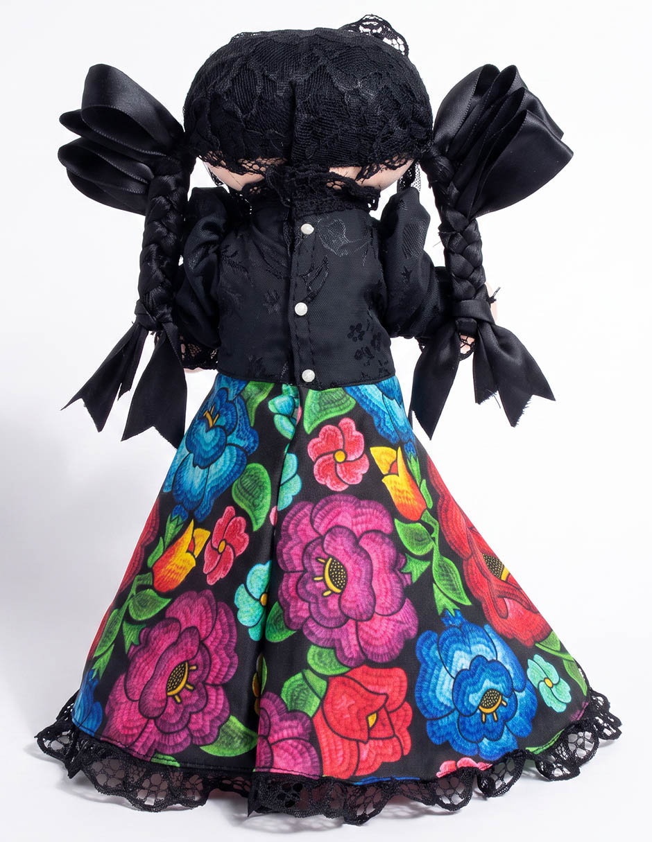 Figura decorativa Día de muertos Corazón Maria con forma de catrina 2