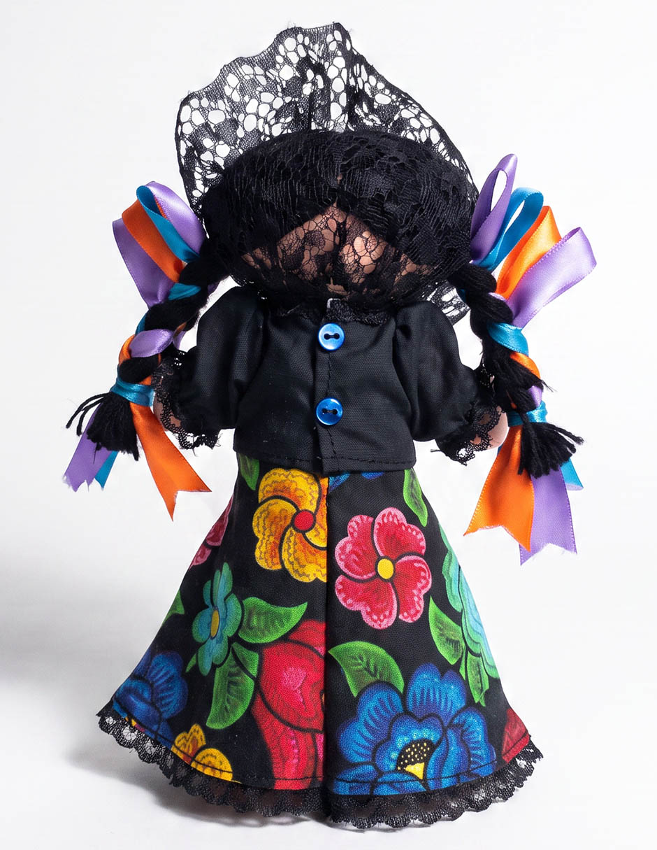 Figura decorativa Día de Muertos con forma de catrina 3