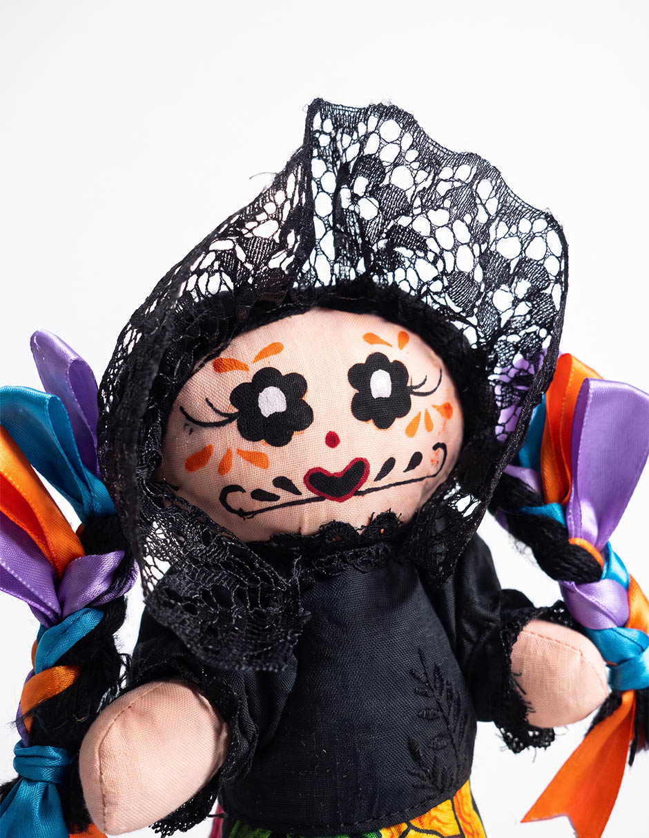 Figura decorativa Día de Muertos con forma de catrina Figura decorativa Día de Muertos con forma de catrina