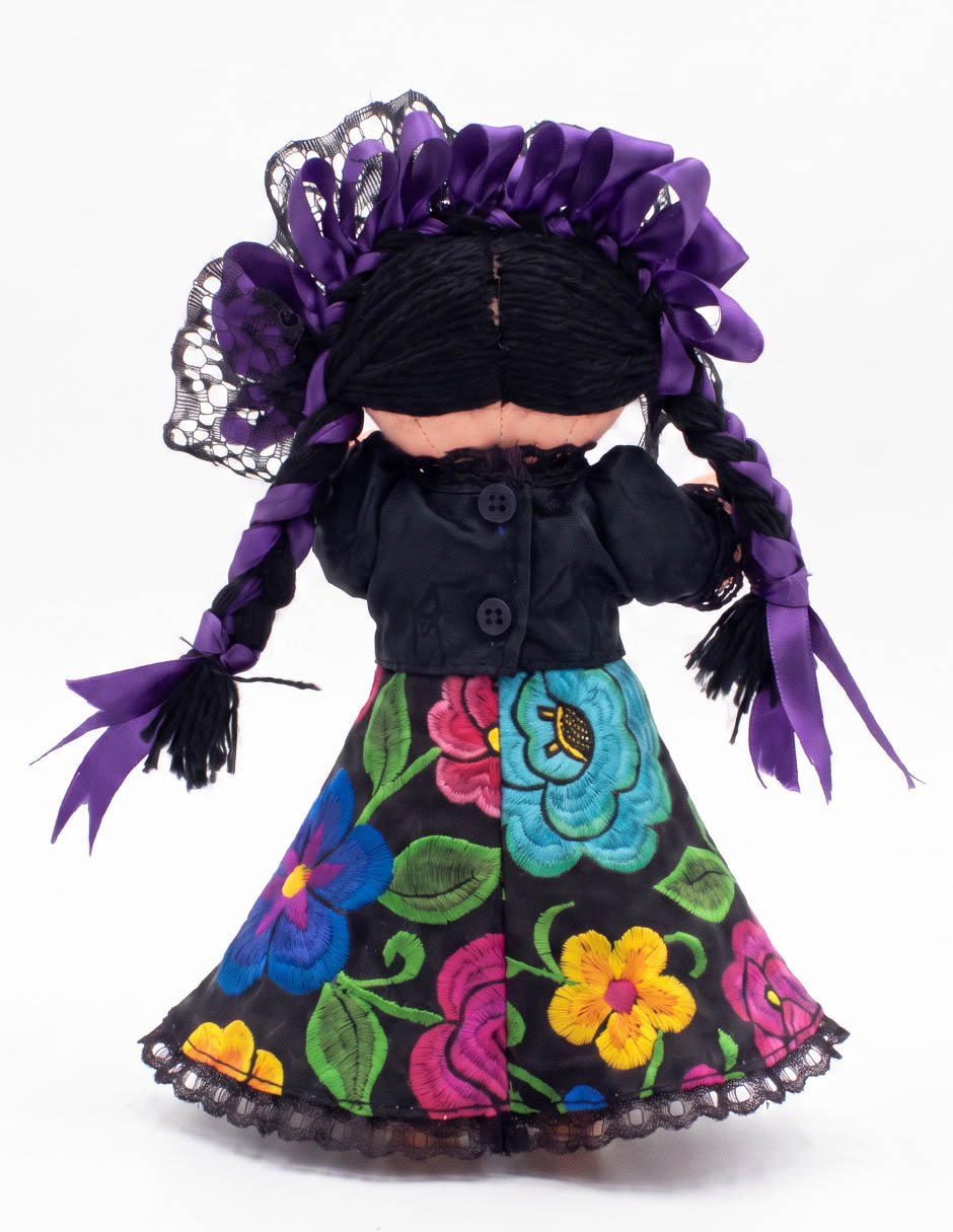 Figura decorativa Día de muertos Corazon Maria con forma de catrina