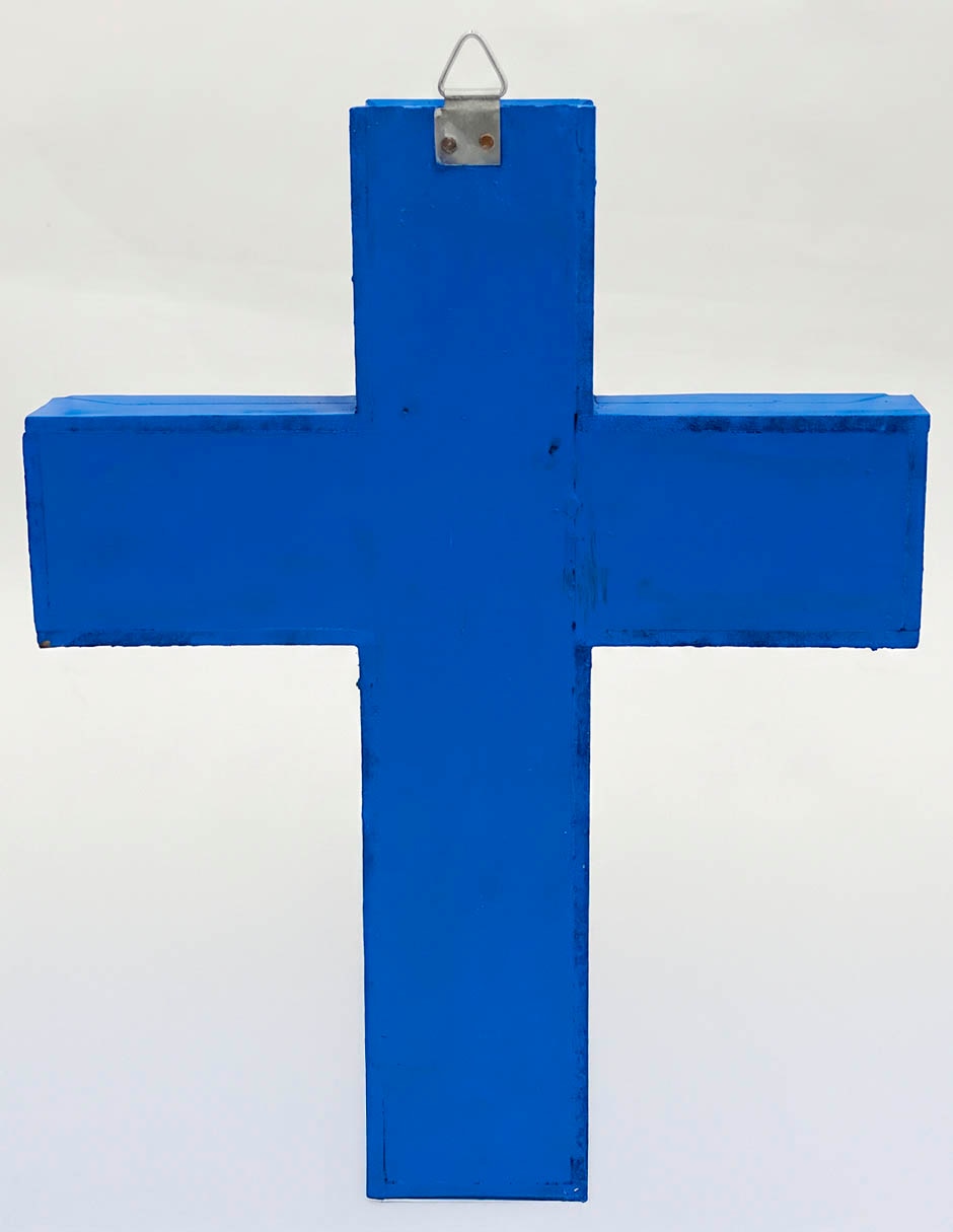 Figura decorativa Día de muertos con forma de cruz 3