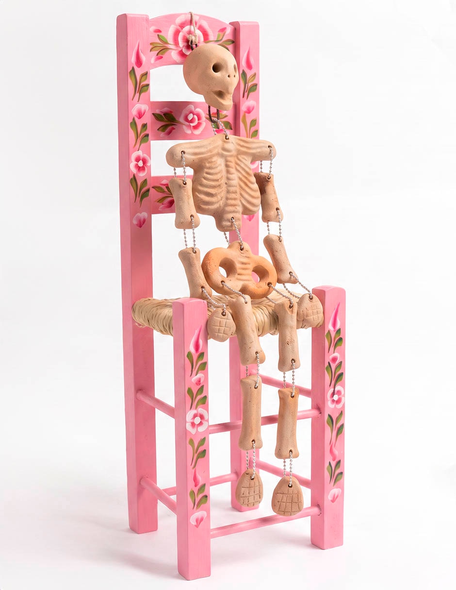 Figura decorativa Día de muertos con forma de esqueleto 2