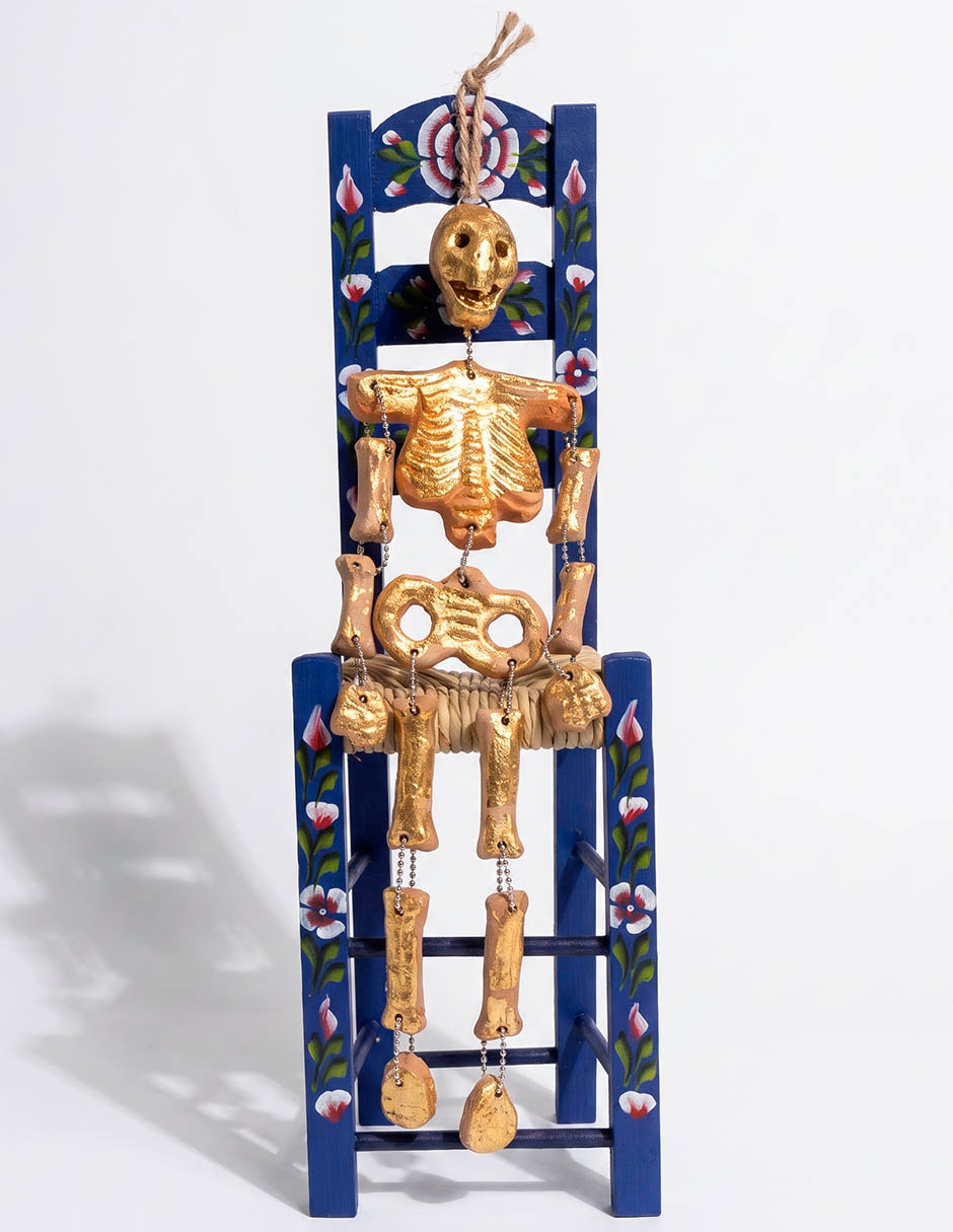 Figura decorativa Día de muertos Corazón maria con forma de esqueleto 1