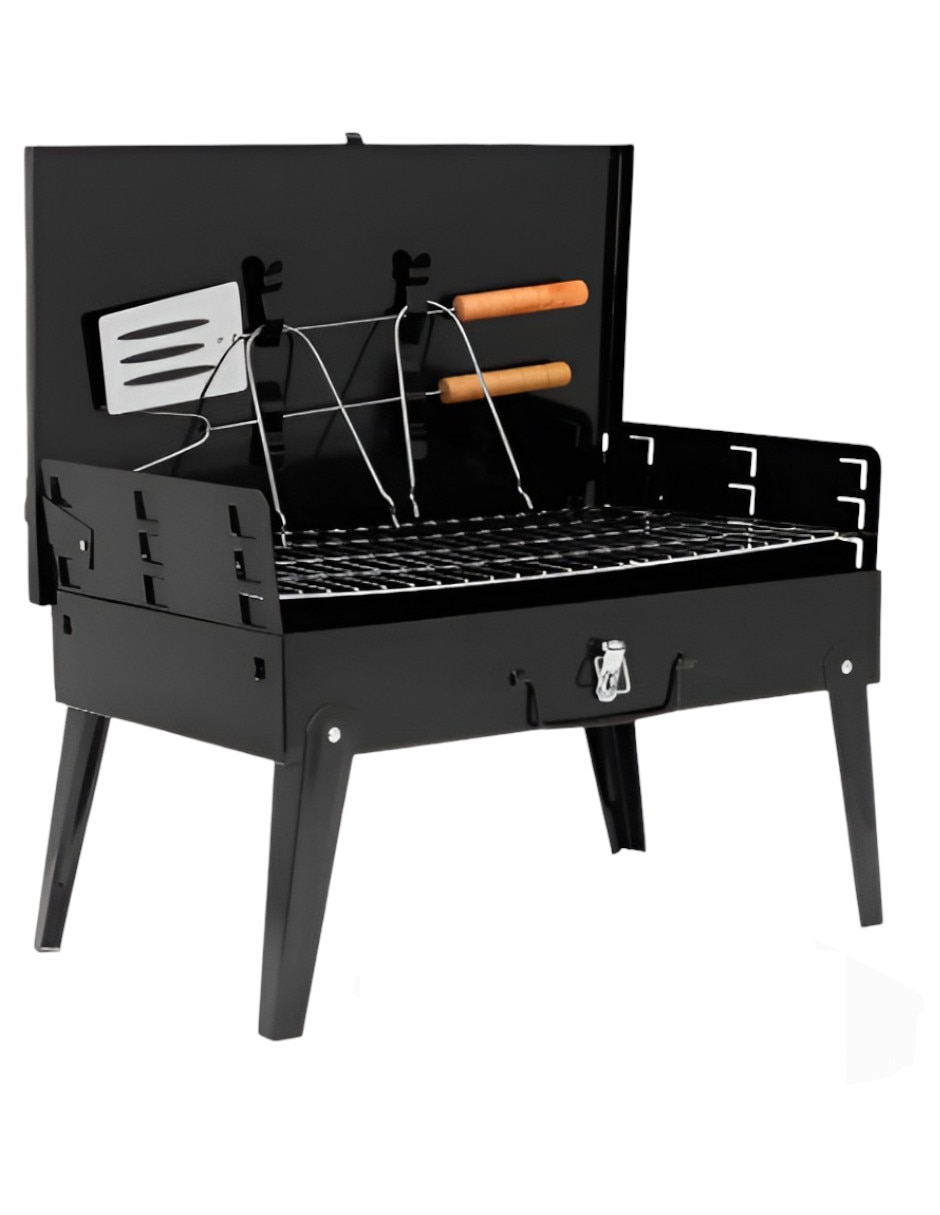 XTELLAR Asador carbón Xtellar de acero inoxidable