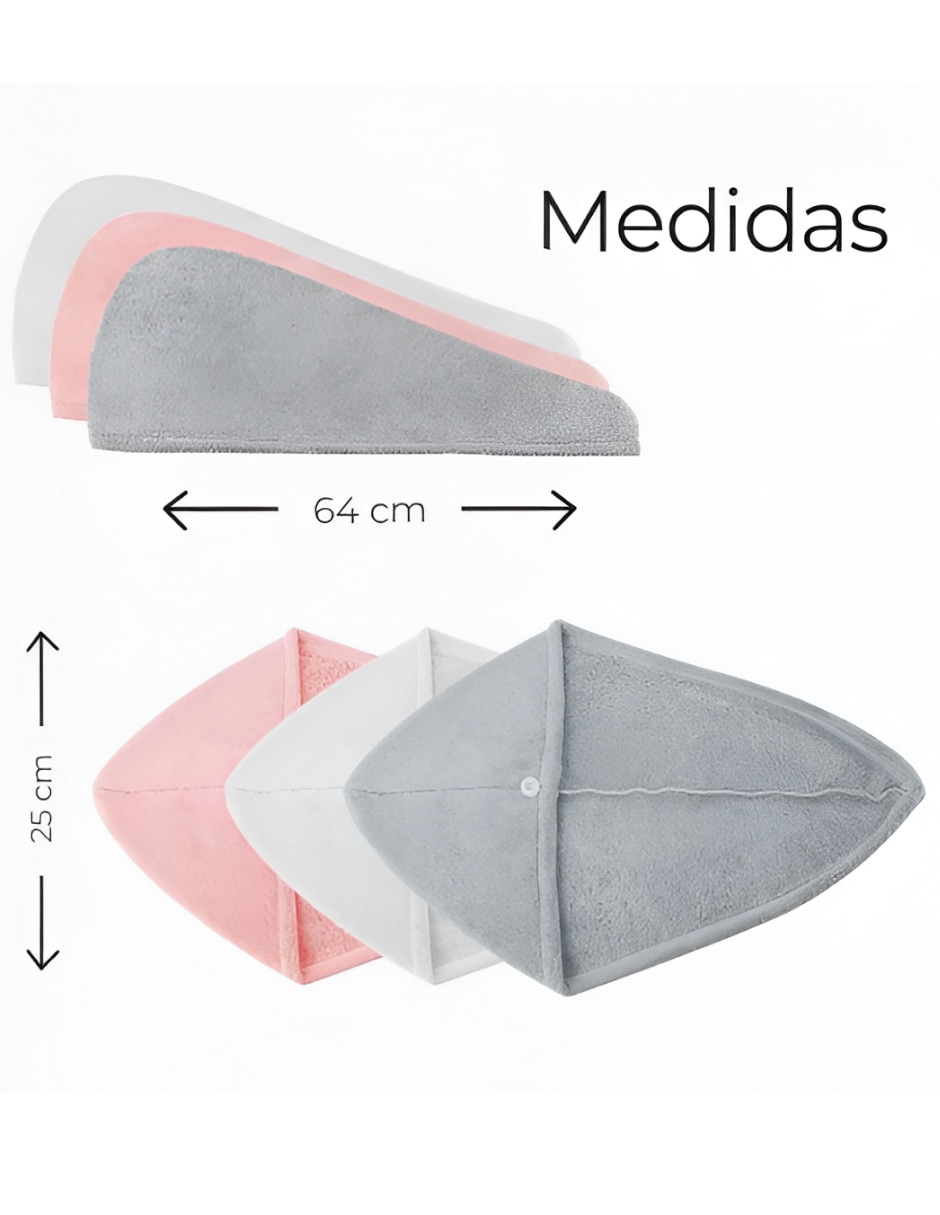 Set de toallas de microfibra 3