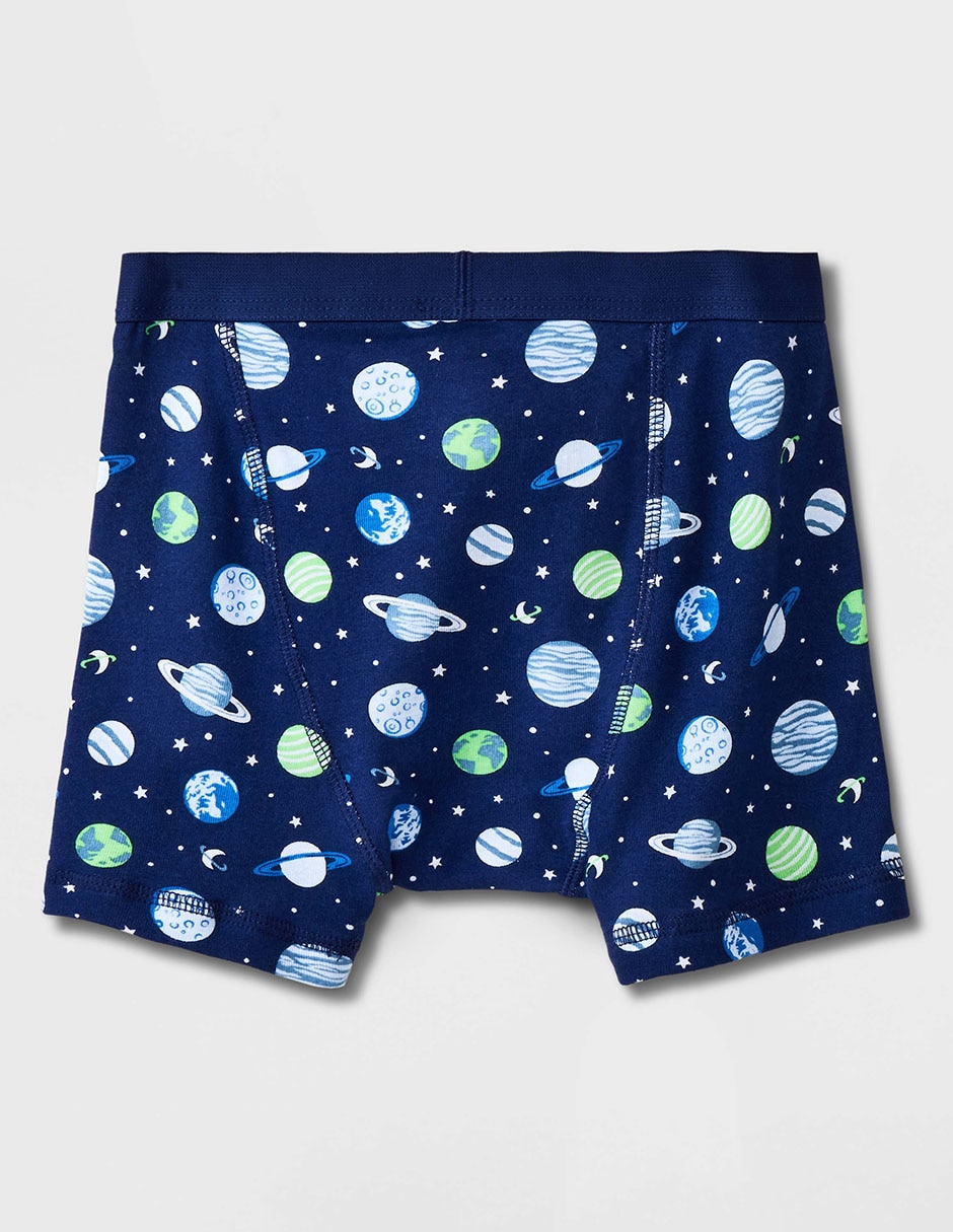 Set bóxer de algodón para niño