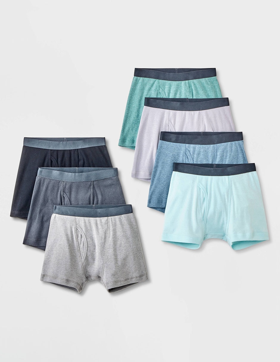 Set bóxer de algodón para niño Set bóxer de algodón para niño