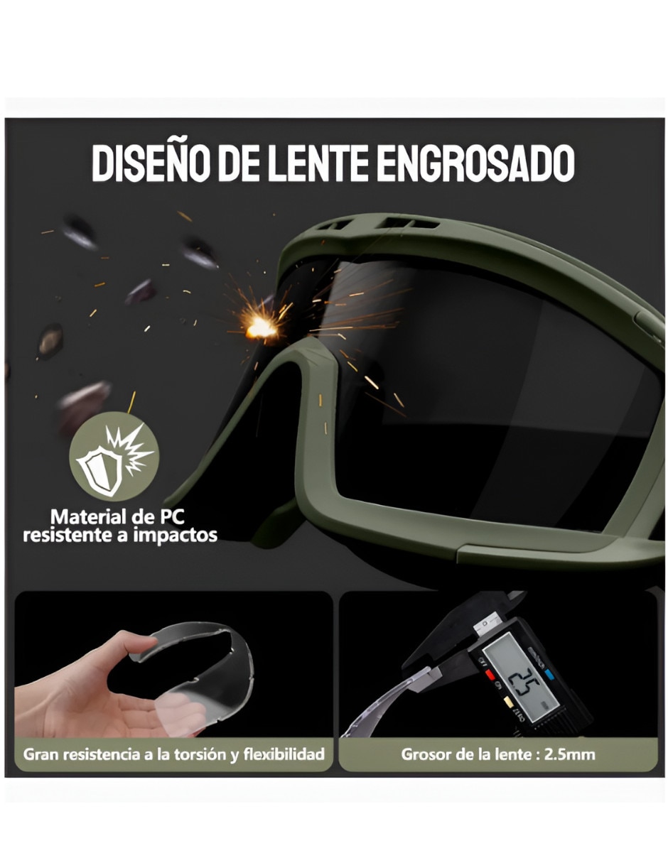 Lentes de seguridad Xtellar polarizados de plástico