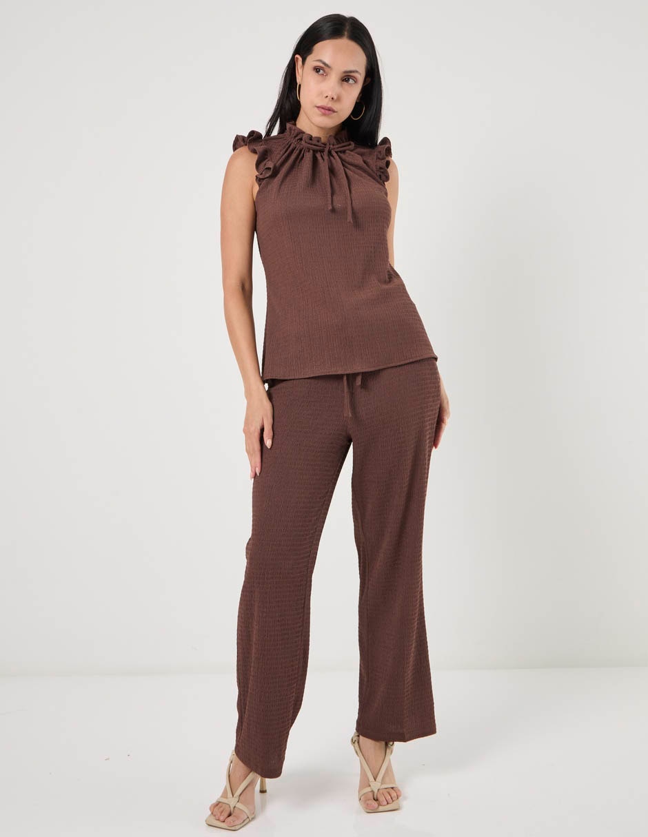 "pantalón" regular regular "para mujer" 3