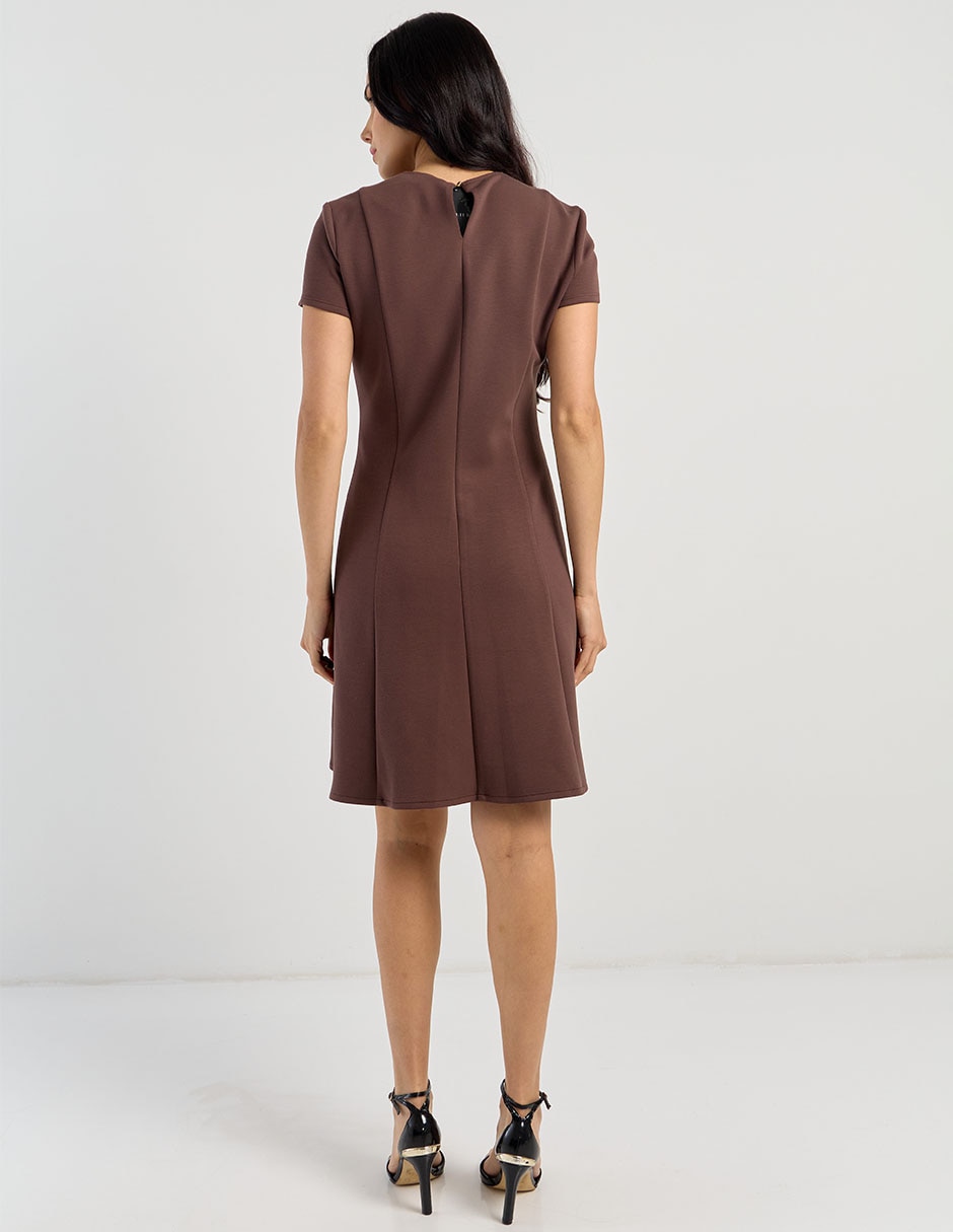 Vestido a la rodilla casual para mujer 2
