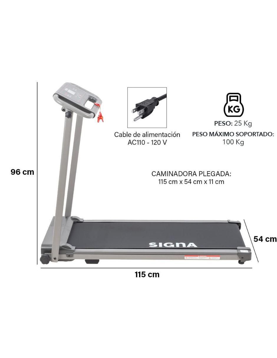 Caminadora profesional Signa DF14C4 plegable