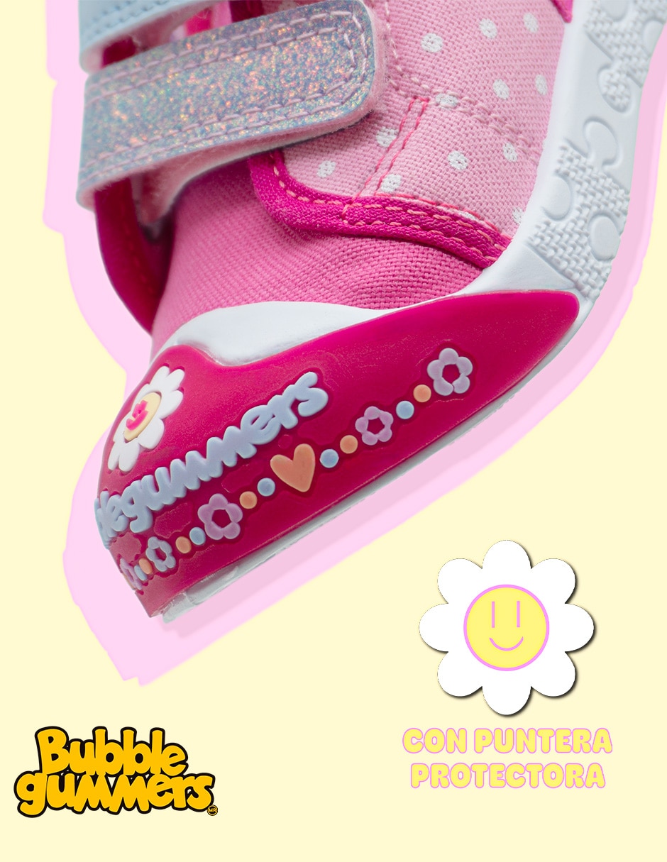 Tenis Bubble Gummers para niña