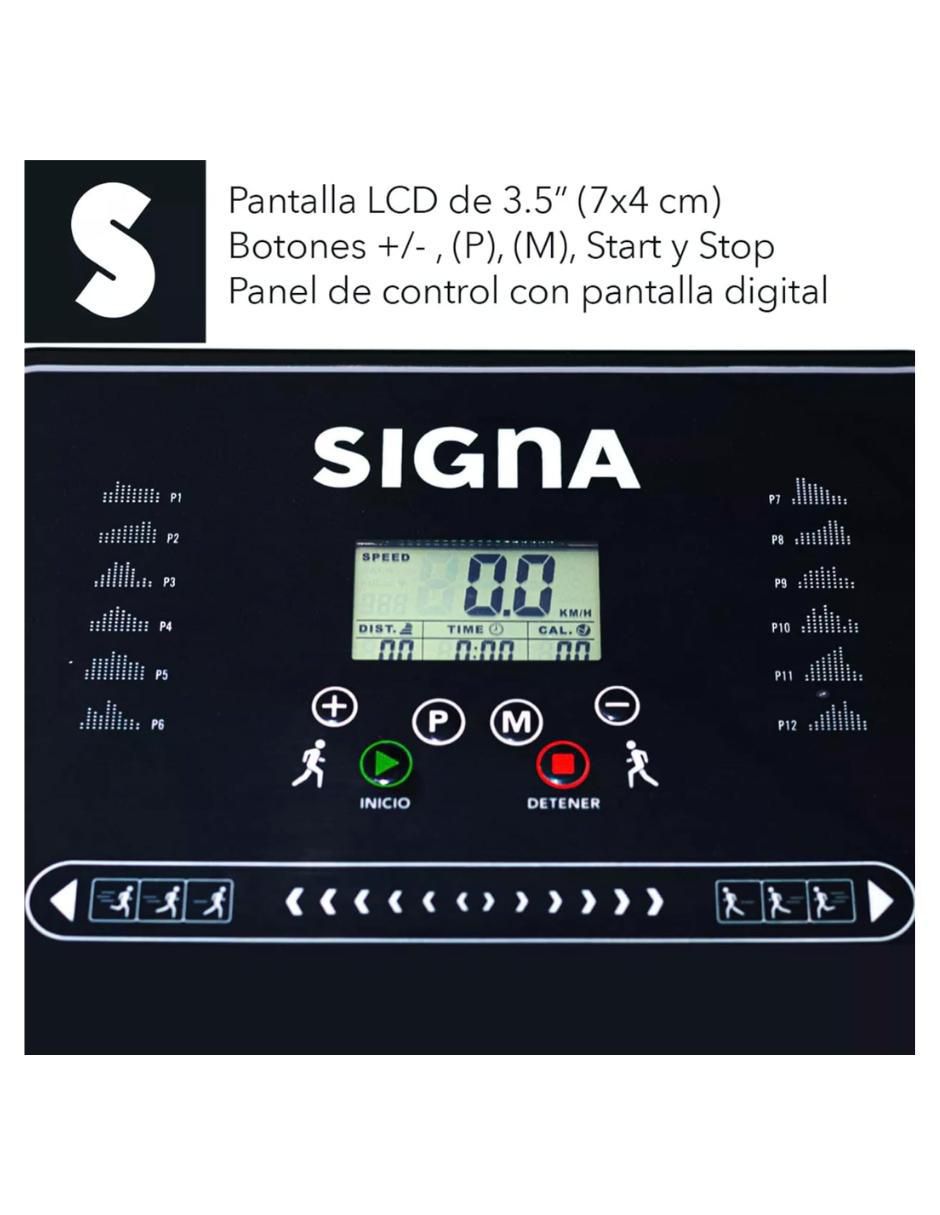 Caminadora profesional Signa plegable