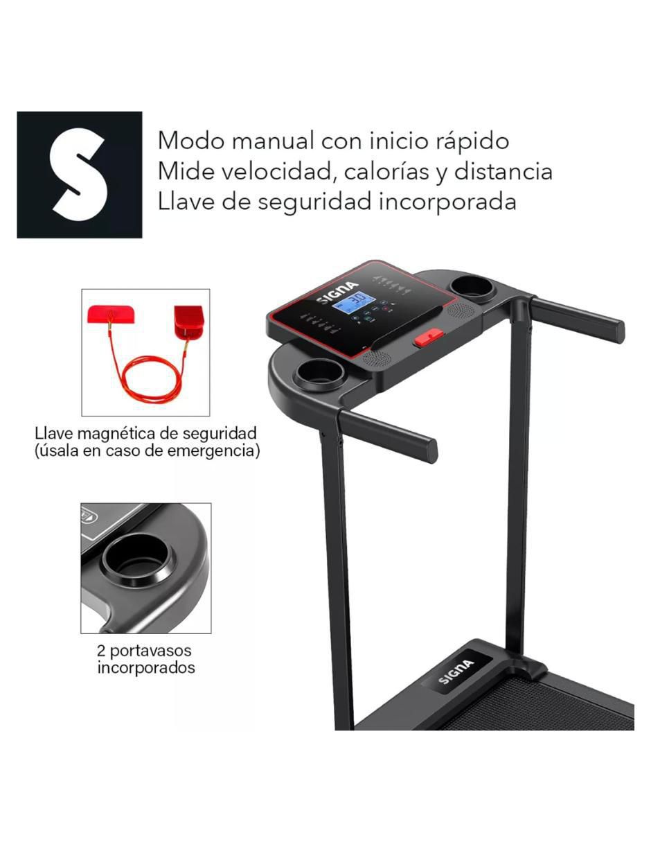 Caminadora profesional Signa plegable
