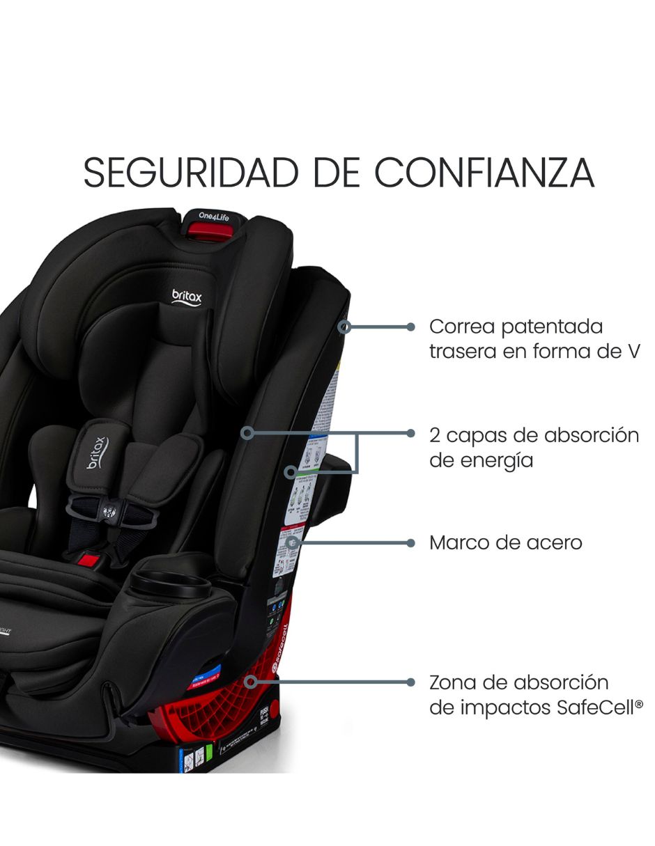 Autoasiento convertible BRITAX One4life
