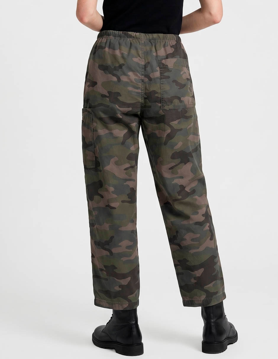Pantalón cargo regular para mujer 2