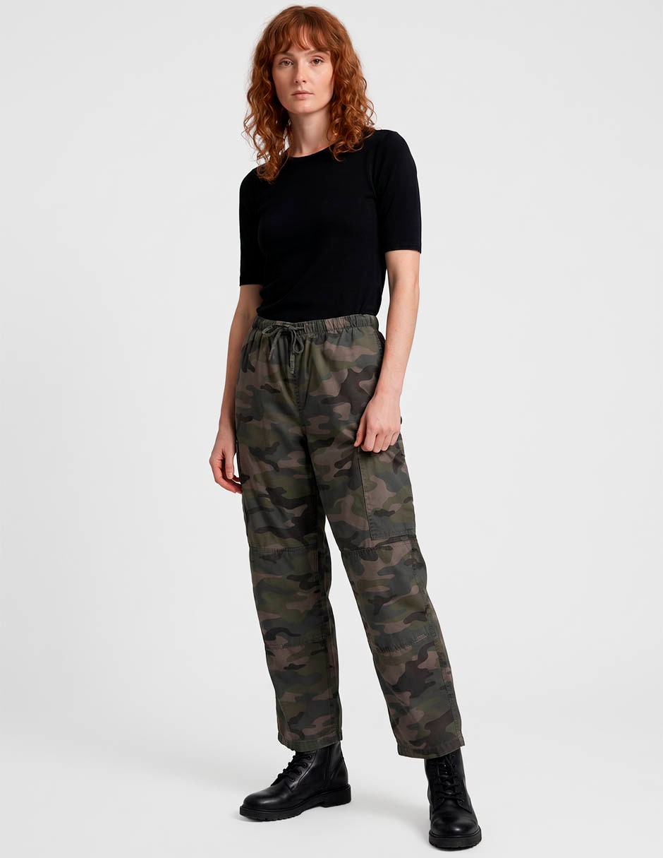 Pantalón cargo regular para mujer 3