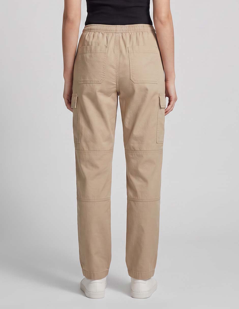 Pantalón cargo straight para mujer 2