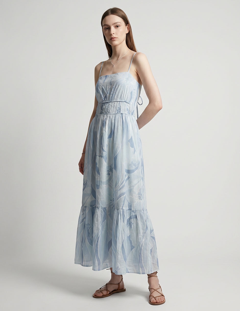 Vestido largo casual para mujer