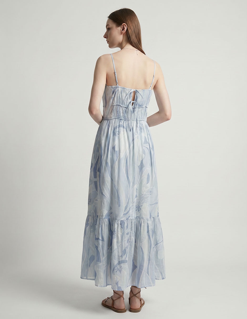 Vestido largo casual para mujer