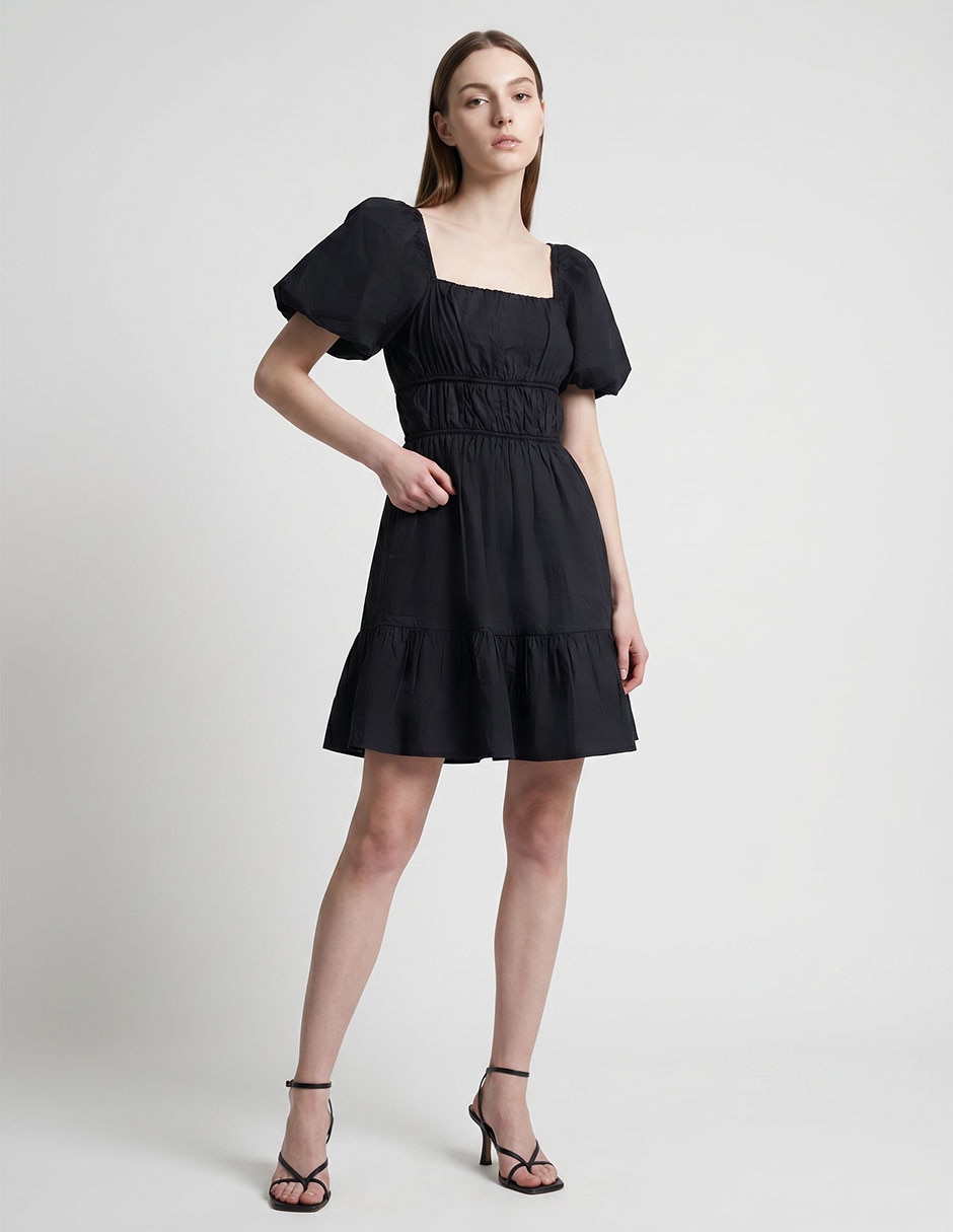 Vestido arriba rodilla casual para mujer