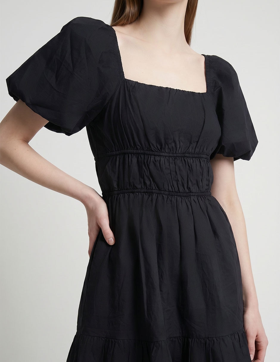 Vestido arriba rodilla casual para mujer