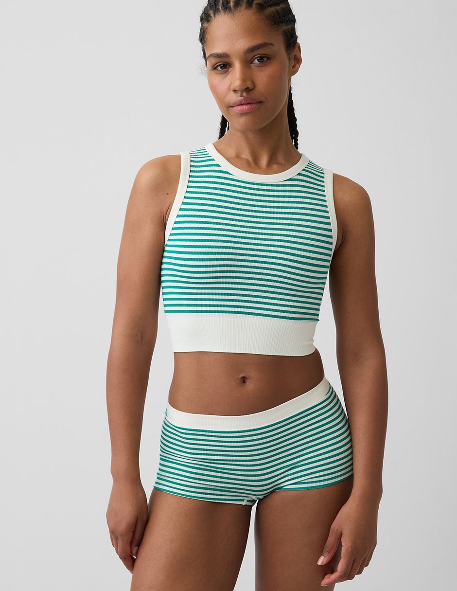 Top cuello redondo para mujer 1