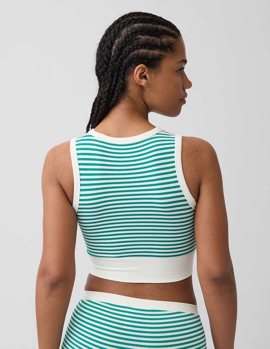 Top cuello redondo para mujer 2