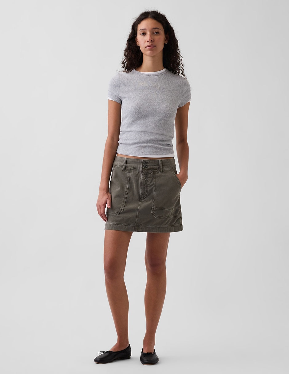 Falda corta para mujer
