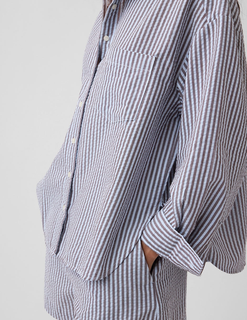 Camisa manga larga para mujer