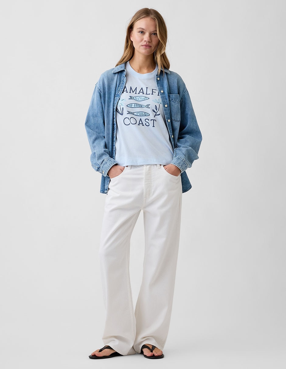 Playera GAP para mujer