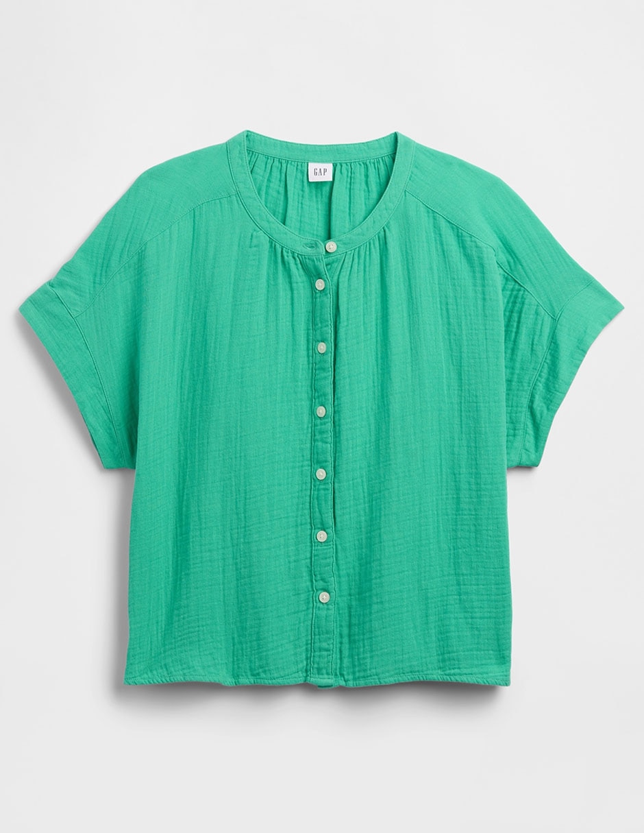 Blusa Manga Corta Para Mujer 5