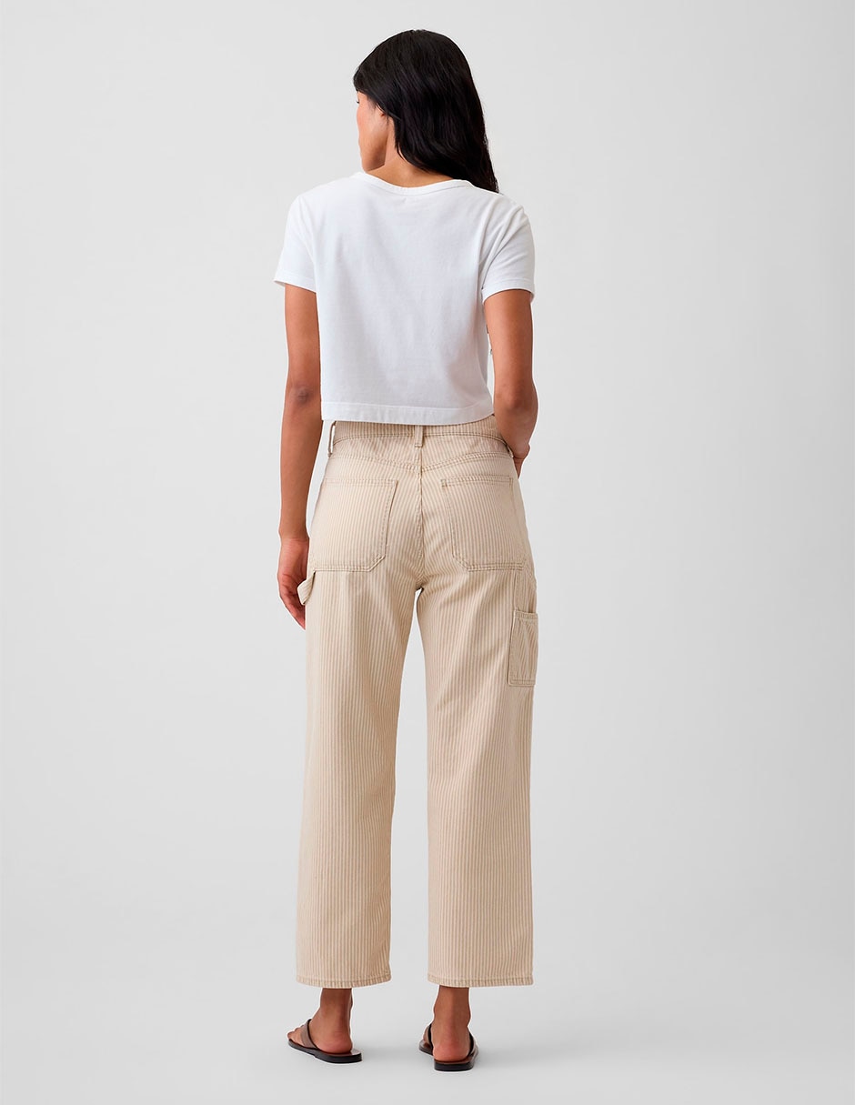 Jeans carpenter straight corte cintura para mujer