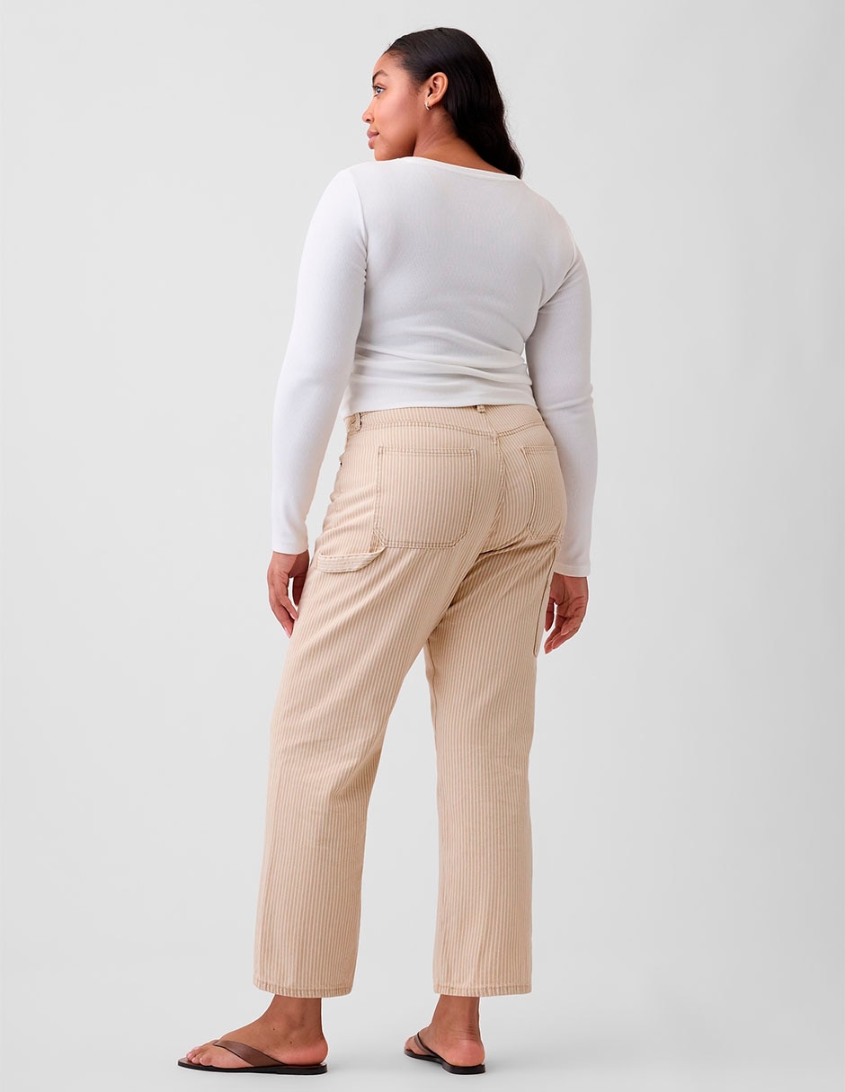 Jeans carpenter straight corte cintura para mujer
