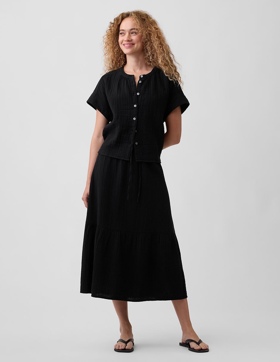 BLUSA GAP 899404 LIS, G, NEGRO INTENSO