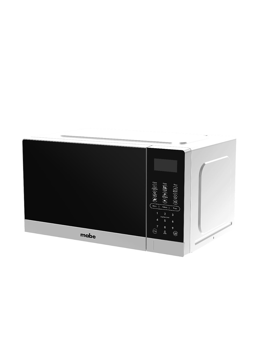 Horno de microondas convencional Mabe modelo HMM07BBW de 0.7 pies