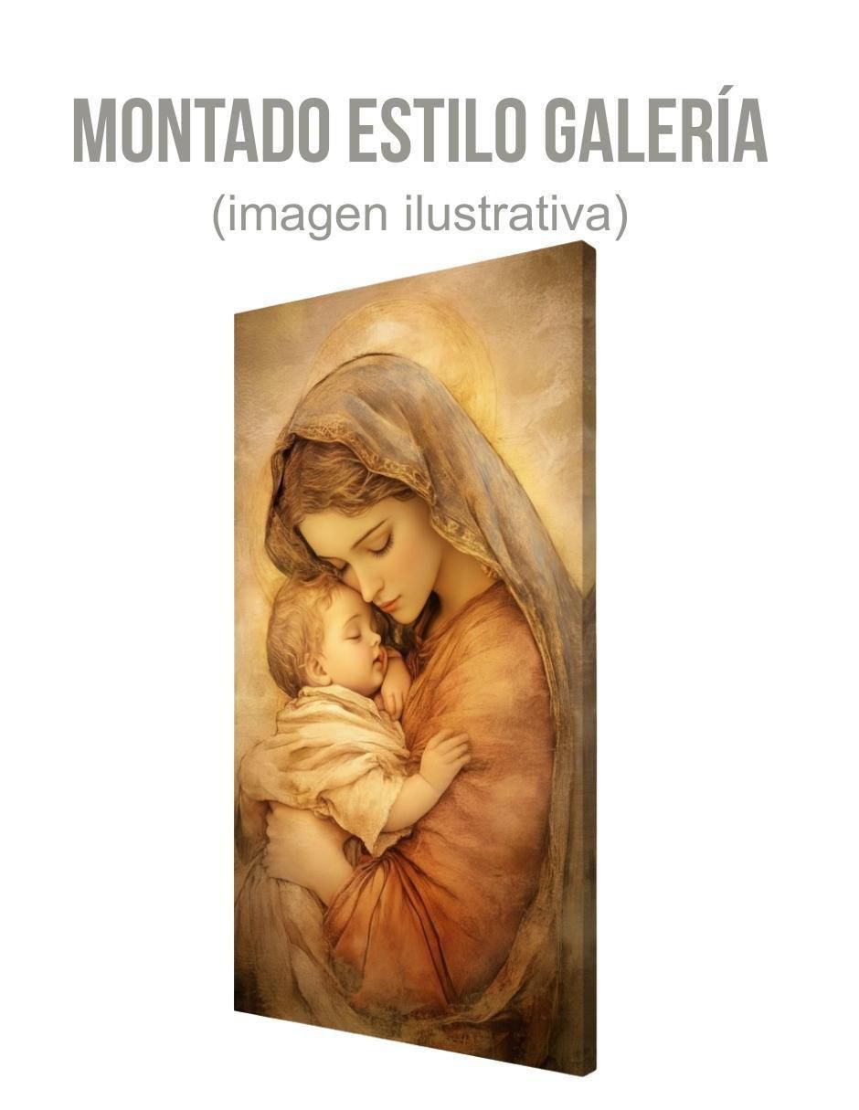 Cuadro Divina Maternidad técnica impresión 3