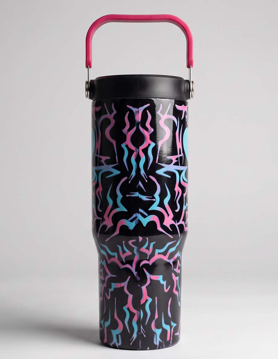 Termo de acero inoxidable Saja Boys con tapa rosca 860 ml 2