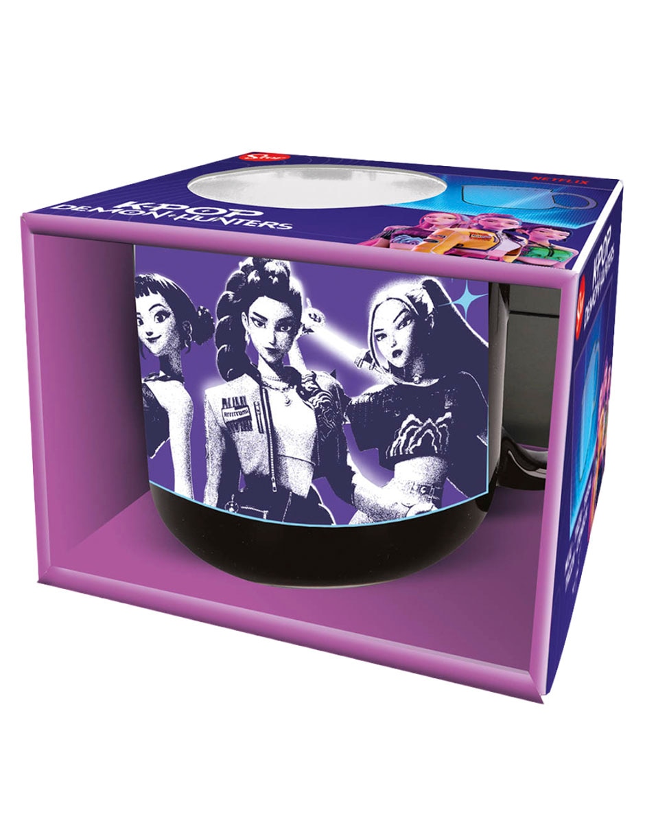 TAZA DE DESAYUNO 14 OZ KPOP DEMON HUNTE 3