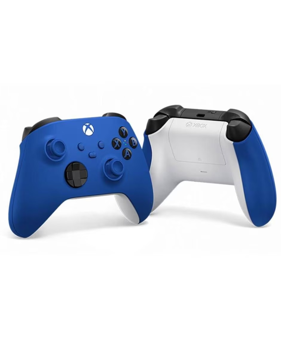 Set de control Microsoft Shock Blue Inalámbrico para Xbox One Series X